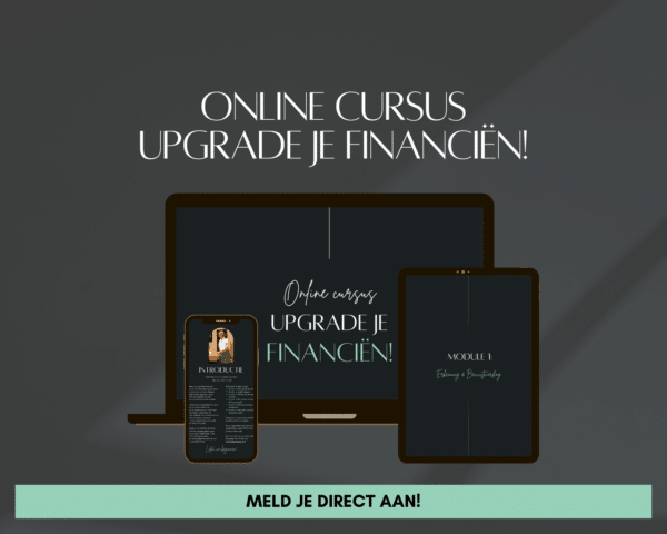 Online Cursus: Upgrade je financiën!